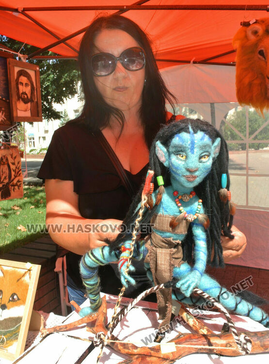 Уличка на занаятите в центъра на Хасково