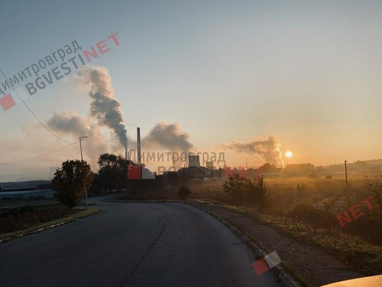 Опасен въздух - за 10 дни 11 пъти замърсяване със SO₂ в Димитровград, днес - 6 пъти над нормата