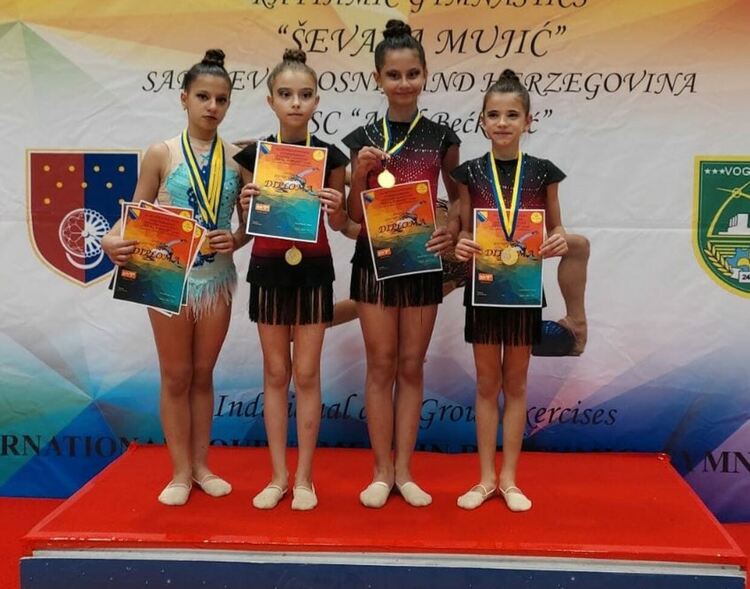 Златни, сребърни и бронзови медали за грациите от "Аида" на състезанието в Сараево