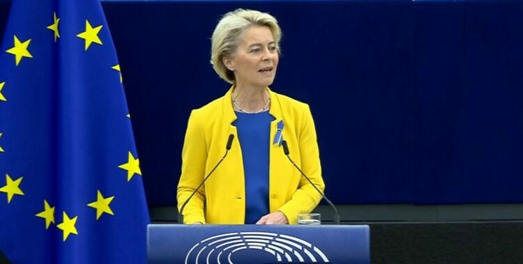 Енергийната криза и Украйна подчерта Фон дер Лайен в речта си за състоянието на Съюза