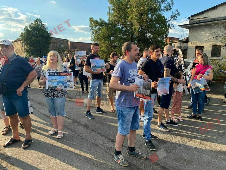 Димитровградчани подкрепиха протеста в Гълъбово за чист въздух - модернизация или ликвидация за Брикел