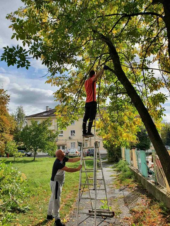 Ученици и учители от X ОУ „Алеко Константинов“, ГПЧЕ „Симеон Радев“ и ПГТЕ „Христо Ботев“ също взеха участие в кампанията „Да изчистим България заедно“