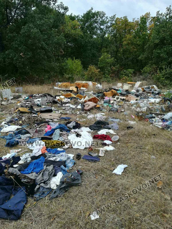 Горичката край Стамболово е превърната в сметище