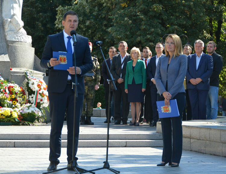 Хасково отбеляза 114 години от обявяването на независимостта на България