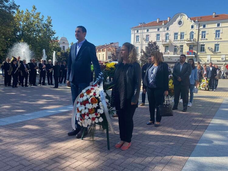 Координаторите на ИТН от Хасково уважиха тържеството по случай Независимостта