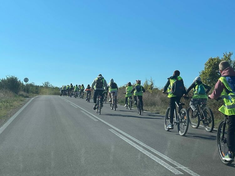 Традиционният поход в седмицата на мобилността събра над 60 колоездачи