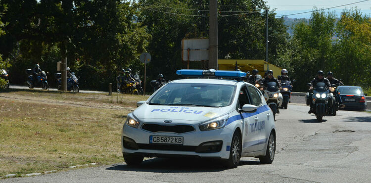 Мотошествие в памет на загиналите мотористи в Хасково