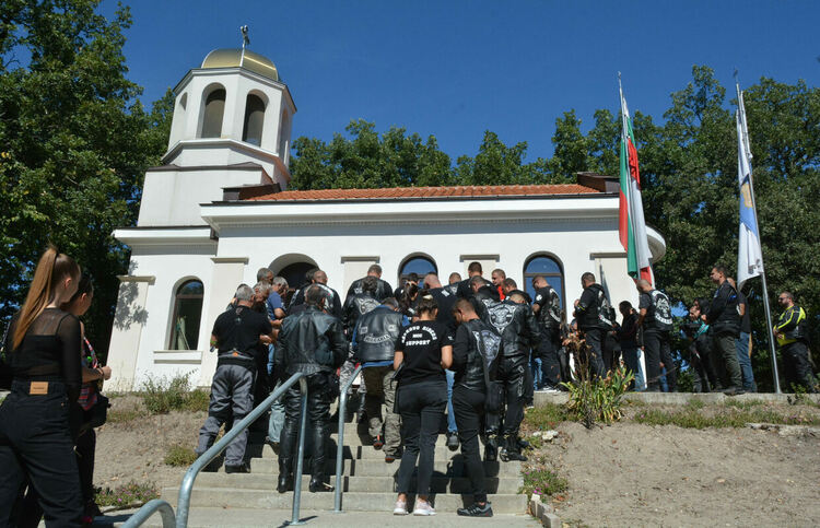 Мотошествие в памет на загиналите мотористи в Хасково