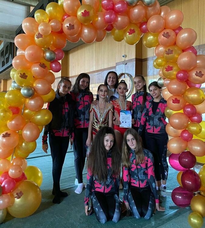 Три златни и един сребърен медал завоюваха гимнастичките на „Аида“ от Международния турнир "Златна есен"