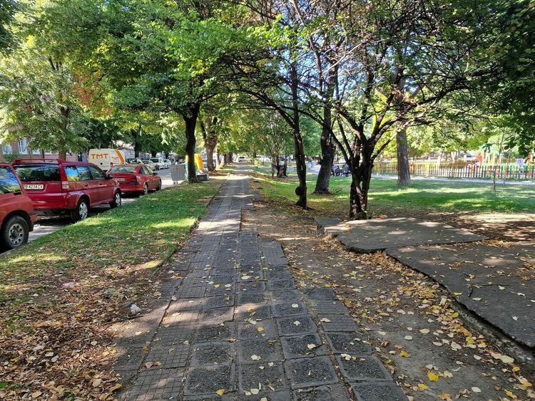 Реновират парка до ул. "Цар Освободител" в Асеновград 