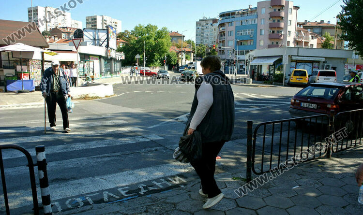 Водач на Опел блъсна пешеходка до Зеленчуковия пазар