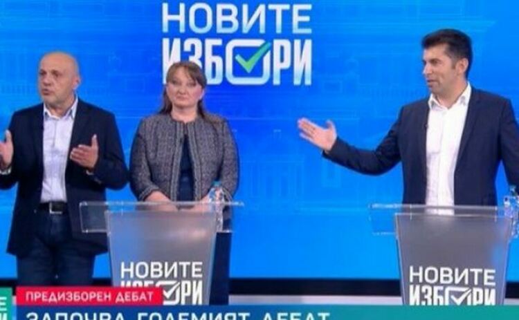 Внезапната поява на Кирил Петков на предизборен дебат предизвика напускане на Сачева и Т. Дончев