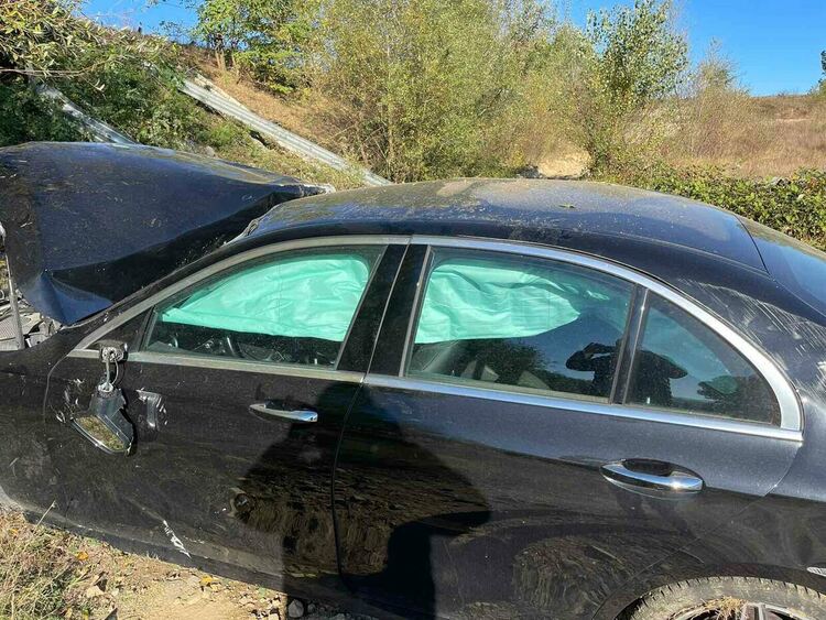 Стоян Беширов катастрофира в близост до ГКПП-Маказа