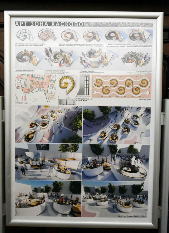 Шестима архитекти и творчески колективи представиха идеите си за прекрояването на Книжния базар в арт зона