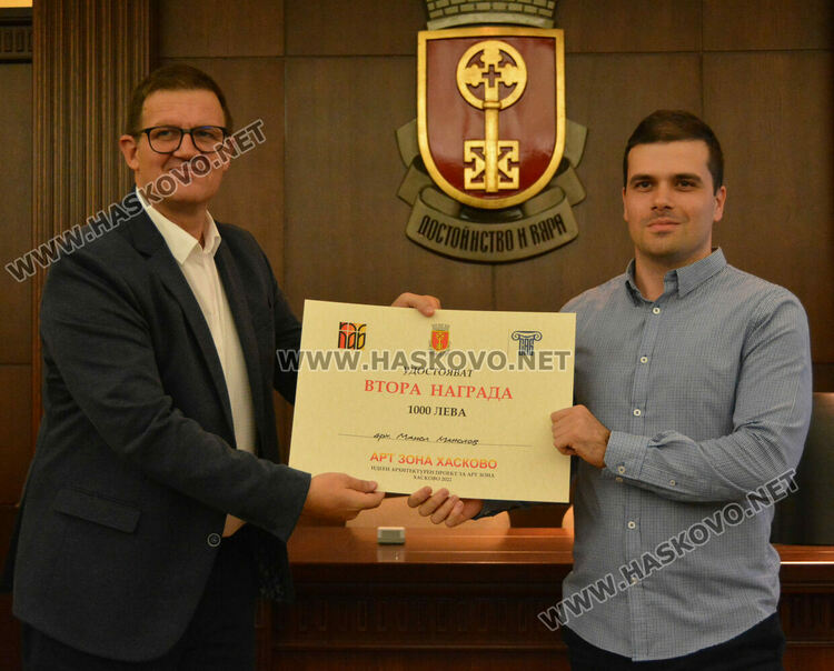 Студио „Нада“ спечели голямата награда в архитектурния пленер Арт зона Хасково