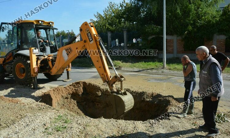 Два квартала в Хасково остават без вода заради авария