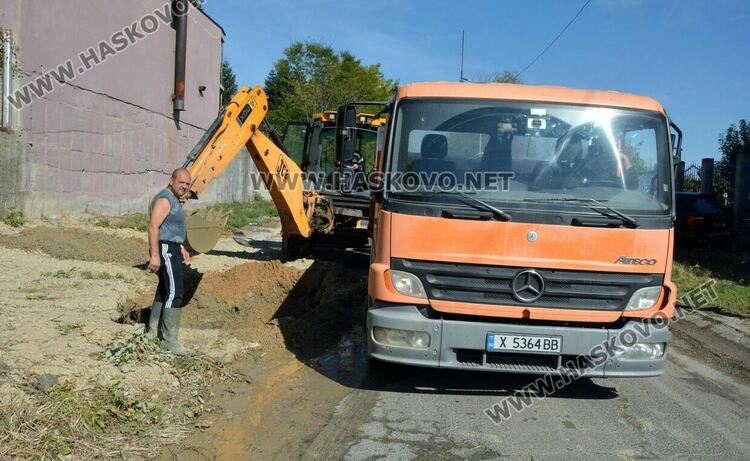 Два квартала в Хасково остават без вода заради авария
