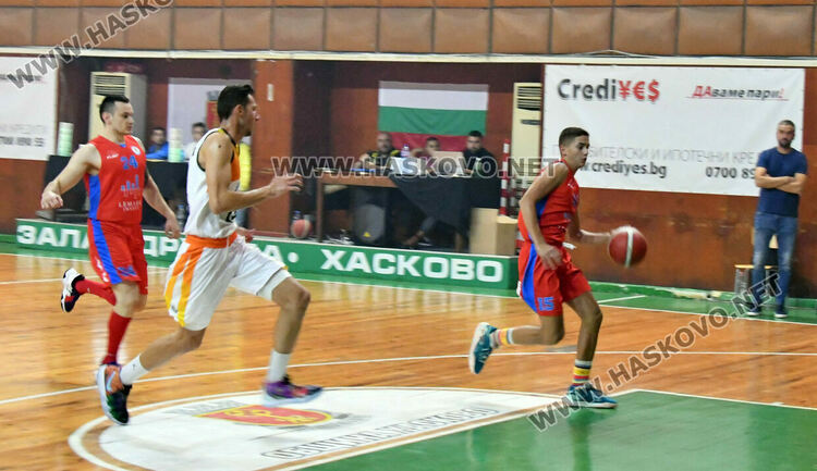 Еуфорична среща с публиката и победа за баскетболния тим на Хасково в първи кръг на А групата