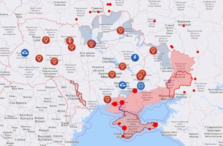 Силен взрив отекна в граничната руска Белгородска област