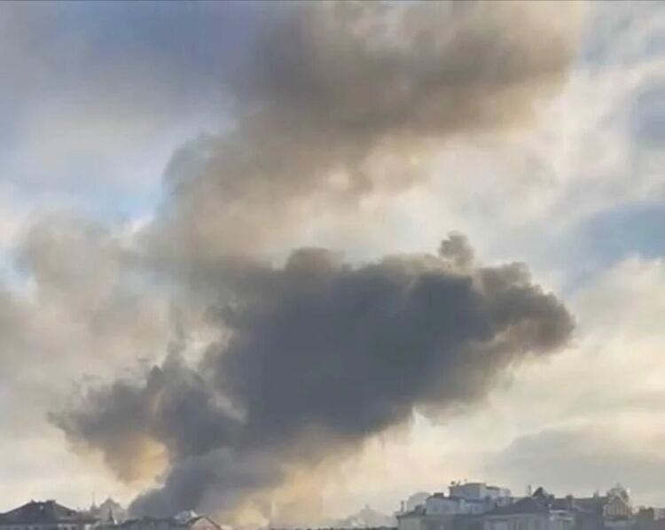 Нощ на масирани атаки. Взривове в Киев