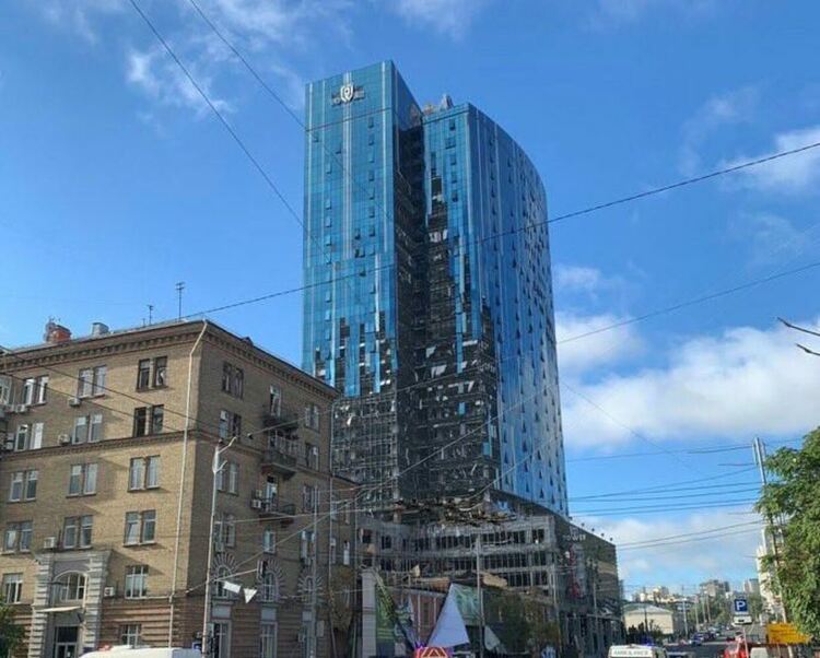 Визовият отдел на германското консулство в Киев пострада при ракетни удари