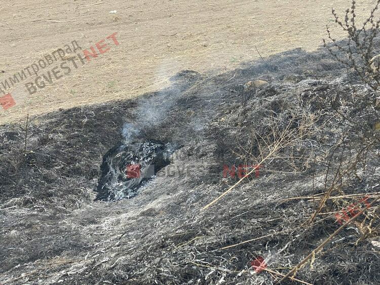 Горя нерегламентирано сметище в Димитровград