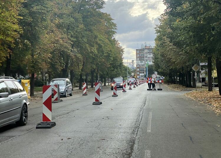 Започва ремонт на част от димитровградски булевард, въвежда се временна организация на движението