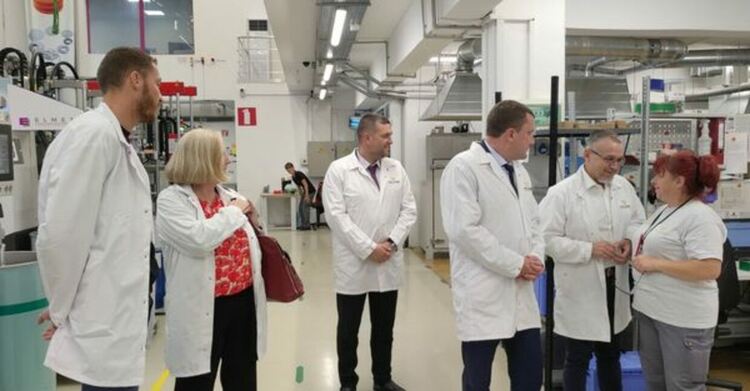 Посланика на Кралство Швеция Н. Пр. г-жа Катарина Рангнит е в Перник