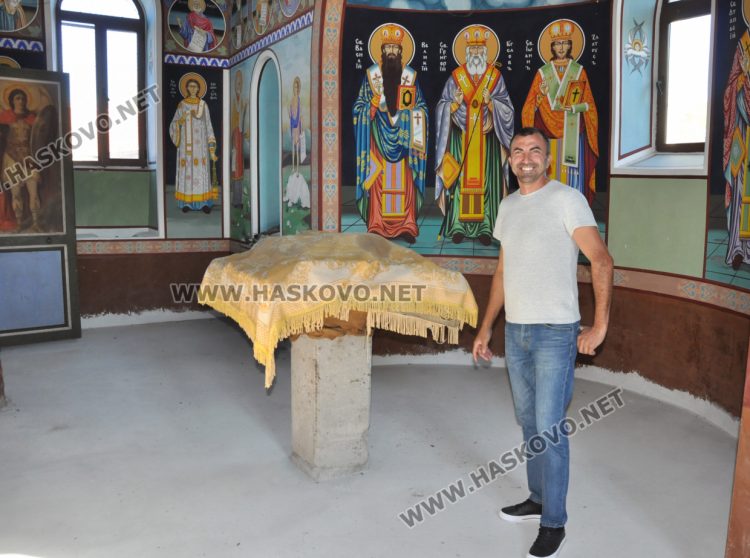 Позлатяват купола в конушенската църква „Св.Йоан Рилски“