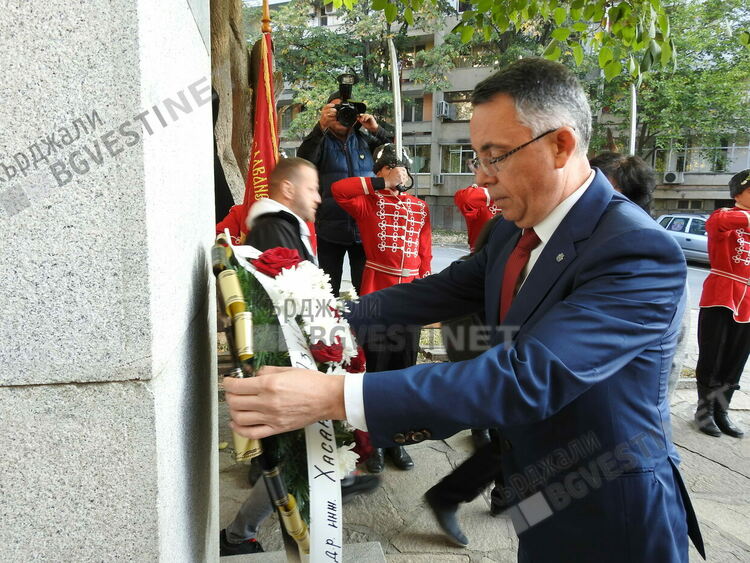 Почетохме освободителят на Кърджали ген.Васил Делов