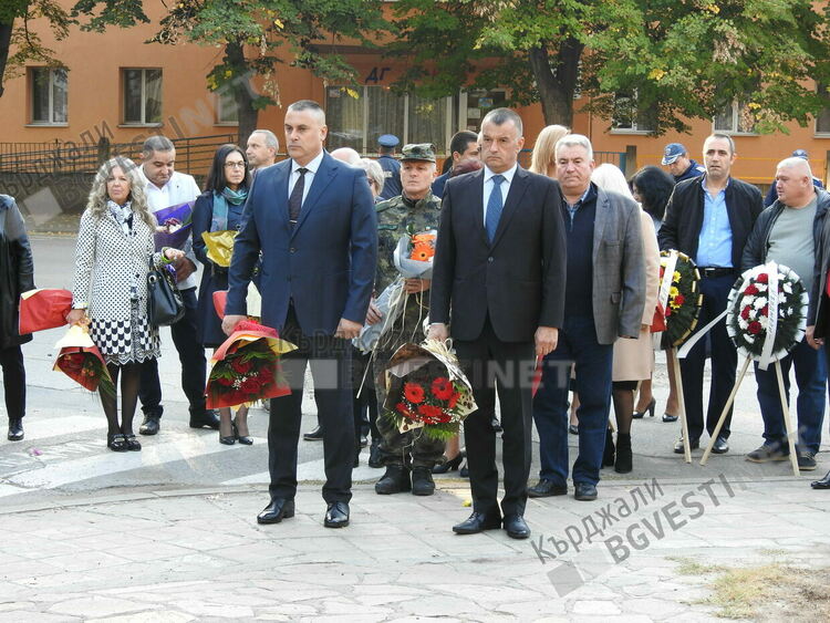 Почетохме освободителят на Кърджали ген.Васил Делов