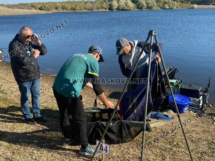 Първият турнир по спортен риболов на язовира край с.Светлина събра въдичари от три области