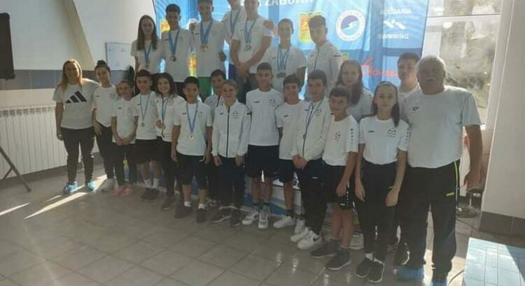 24 медала за смолянските плувци на турнира "Руси Русев" в Стара Загора