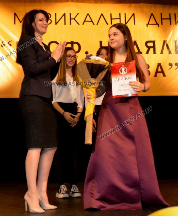 С награждаване на победителите в конкурса за цигулари  завършиха Музикалните дни„Проф. Недялка Симеонова“