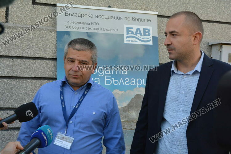 Иван Иванов и инж. Божидар Желязков