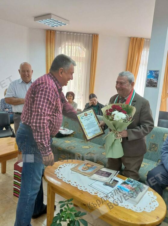 Почетоха ветерана-фронтовак Нико Костов в Кърджали