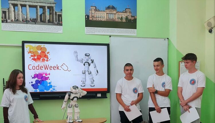 Европейска седмица на програмирането в СУ „Йордан Йовков“