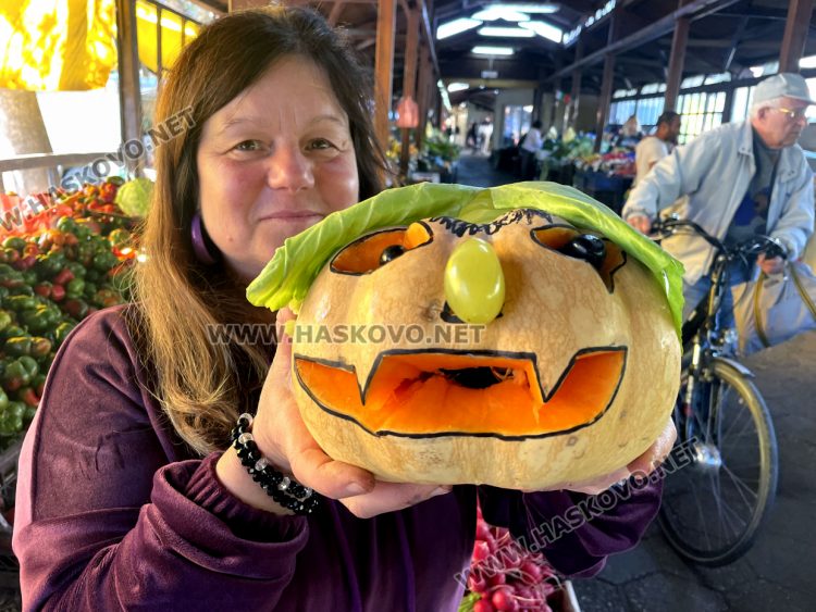 Хелоуин подрани на хасковския пазар