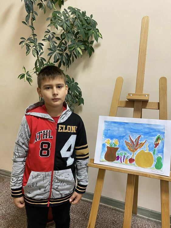 Хлапета подредиха изложба "Златна есен"