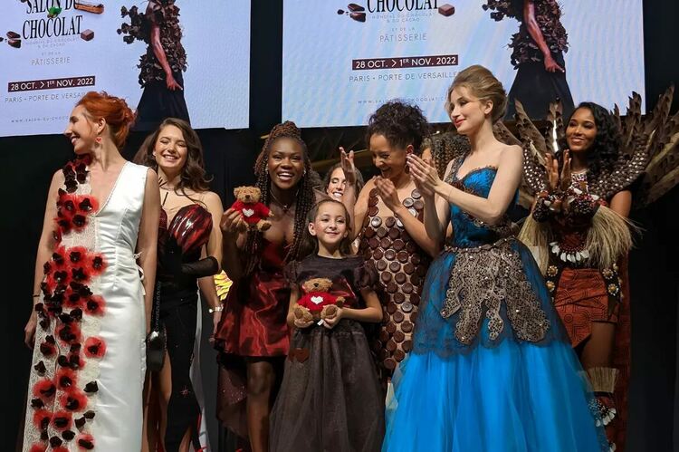 Зрелищен спектакъл за Салона на шоколада в Париж