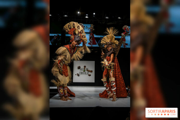 Зрелищен спектакъл за Салона на шоколада в Париж