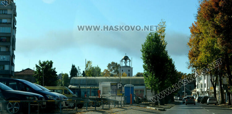 Пламна сметището край Гарваново