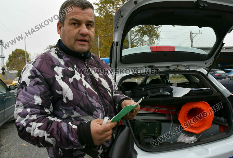 Водачът на мотора