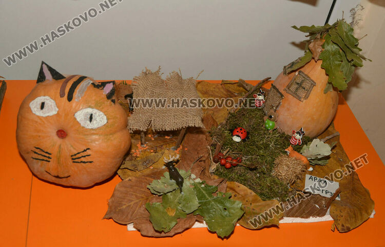 Атрактивни произведения от тиква показаха в детска градина „Славейче“