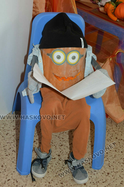 Атрактивни произведения от тиква показаха в детска градина „Славейче“