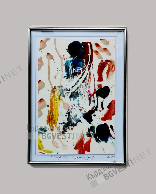 Хора с психични проблеми създават шедьоври на изобразителното изкуство, творят заедно с Владимир Чукич