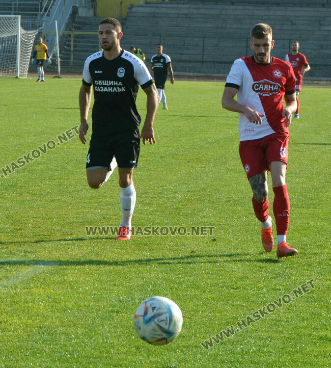 „Саяна Хасково“ и „Розова долина“ с равенство – 1:1 на „Ямача“