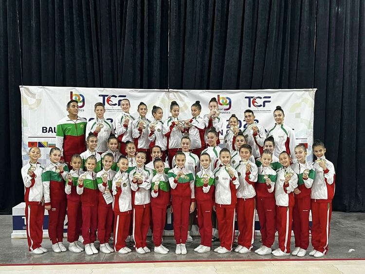 Хасковски състезателки по аеробика станаха балкански шампионки