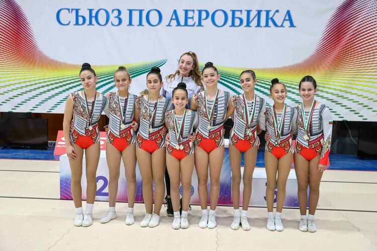 Хасковски състезателки по аеробика станаха балкански шампионки
