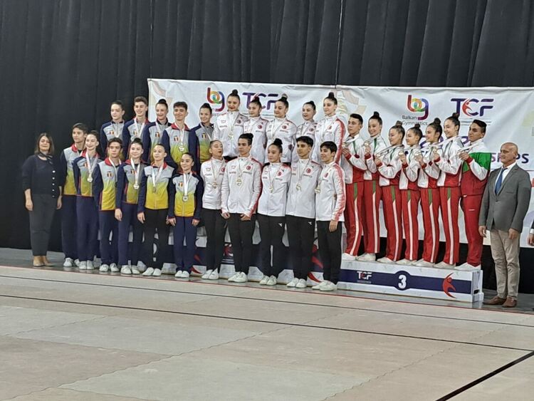 Хасковски състезателки по аеробика станаха балкански шампионки